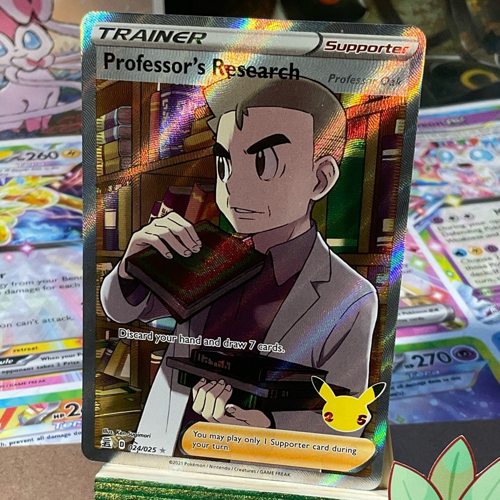 Trainer Professor's Research Full Art SR S&V Celebrations 24/25